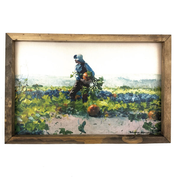 For To Be A Farmer's Boy <br>Framed Art
