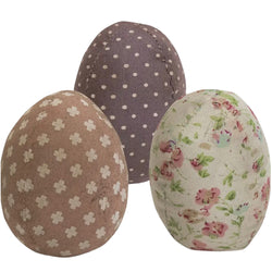 Vintage Fabric Eggs