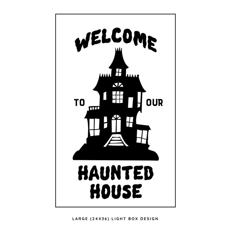 Haunted House <br>Light Box