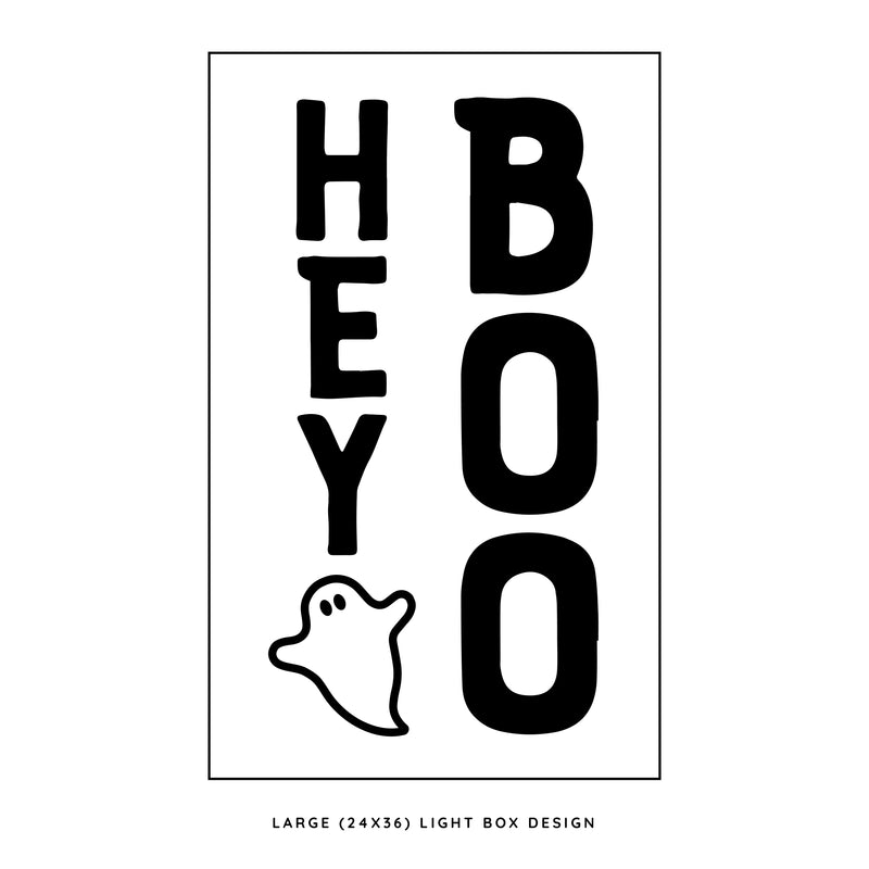 Hey Boo <br>Light Box