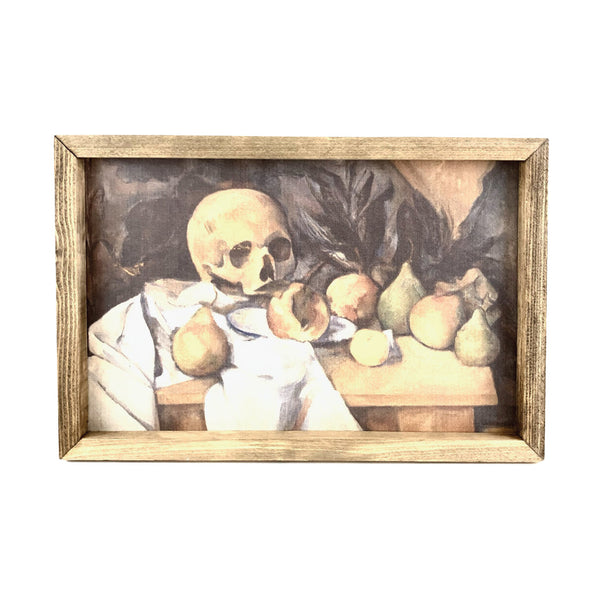 *SALE!* Still Life With Skull <br>Framed Art