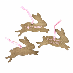 *CLOSEOUT* Bunny Shape Ornaments