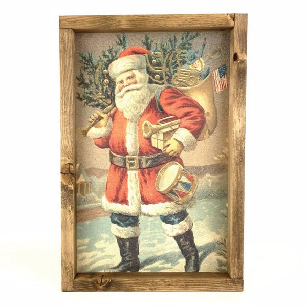 *SALE!* Father Christmas <br>Framed Print