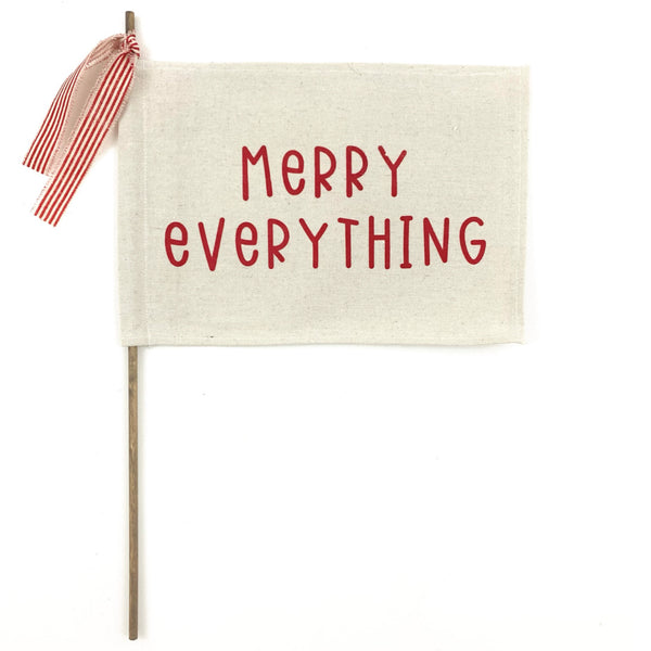*SALE!* Merry Everything Flag