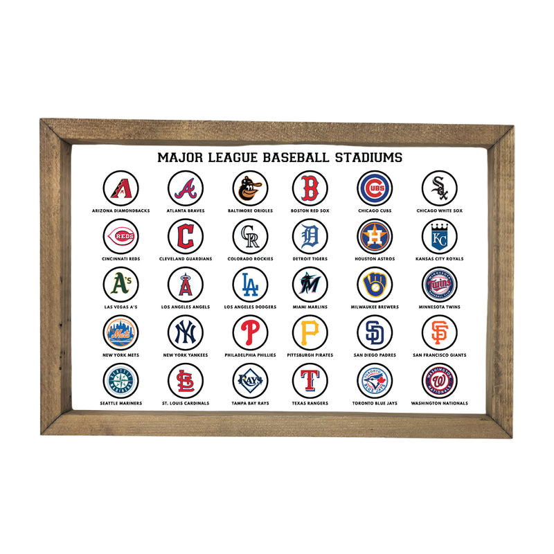 MLB Round Icon Pinboard