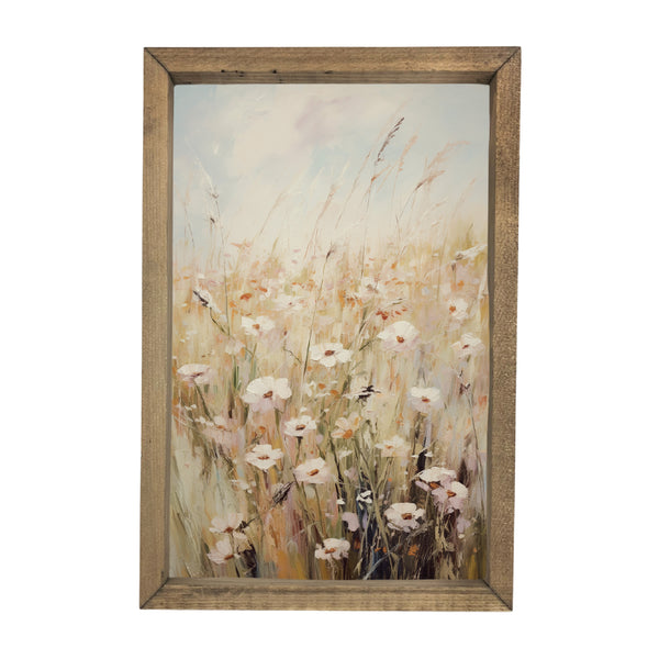 Flower Field <br>Framed Art