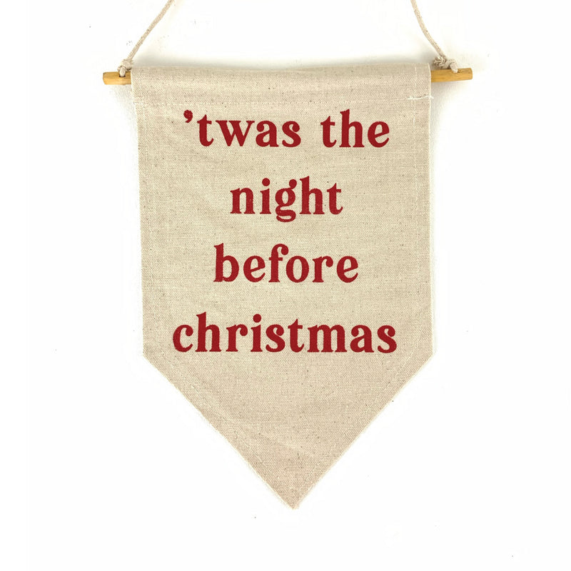 *SALE!* 'Twas the Night <br>Pennant
