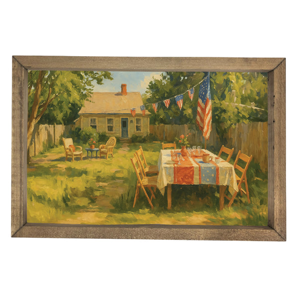 Picnic <br>Framed Art