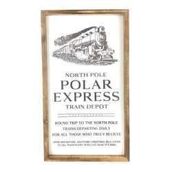 *SALE!* North Pole Polar Express <br>Framed Print