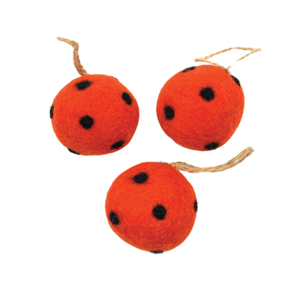 Polka Dot Ornaments