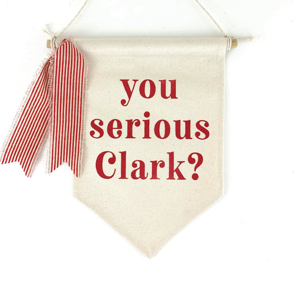 *SALE!* You Serious Clark <br>Pennant