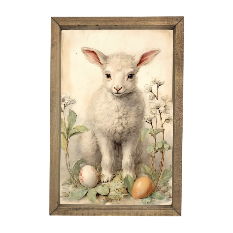 Spring Lamb <br>Framed Art