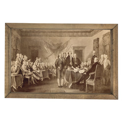 Signing the Declaration <br>Framed Art