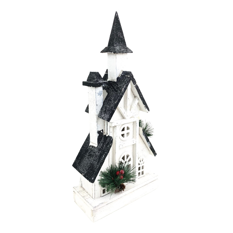 Holiday Dark Roof House