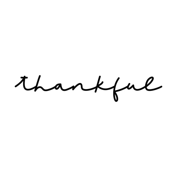 Thankful Script