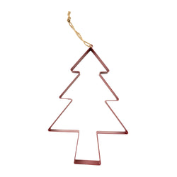 Cutout Christmas Tree Ornament