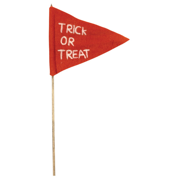 Trick or Treat Felt Flag