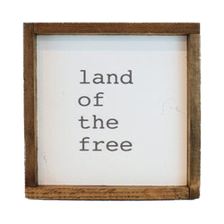 Land of the Free Framed Art