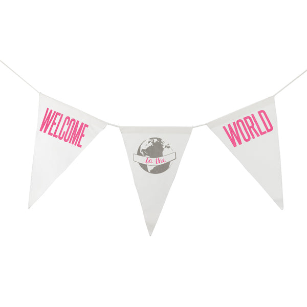 Welcome To The World Banner