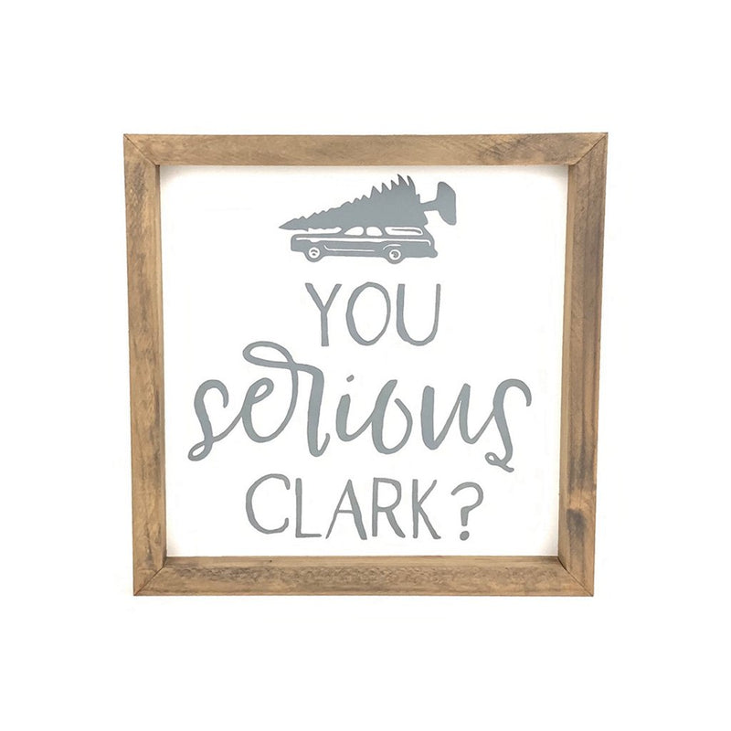 You Serious Clark? <br>Framed Print