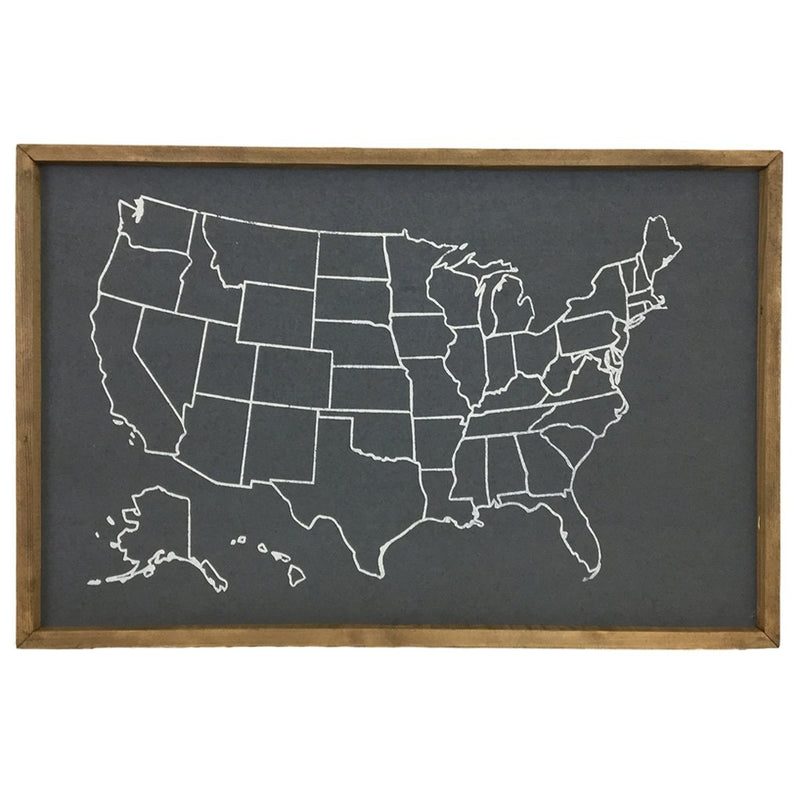 USA Outline Pinboard