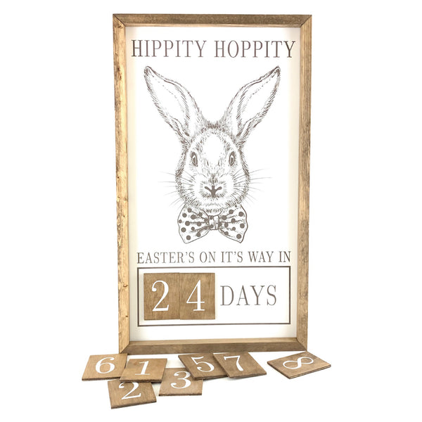 Hippity Hoppity <br>Magnetic Easter Countdown