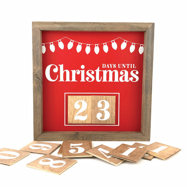 Days Until Christmas Small <br>Magnetic Advent