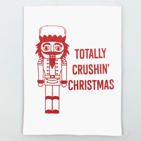 *CLOSEOUT* Totally Crushin' Christmas  <br>Dish Towel