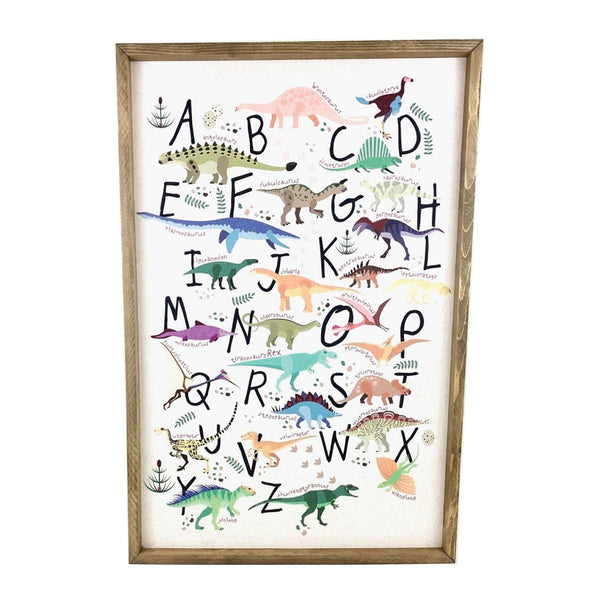 Dinosaur Alphabet Pinboard