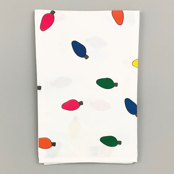 Christmas Lights <br>Dish Towel
