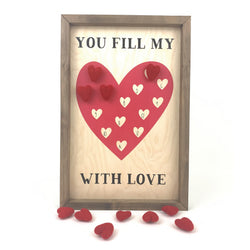 You Fill My Heart With Love Valentines Countdown