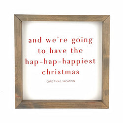 Hap-Hap-Happiest Christmas <br>Framed Print