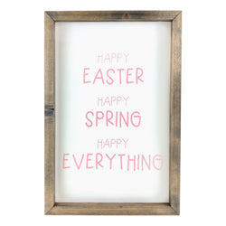 Happy Everything <br>Framed Saying