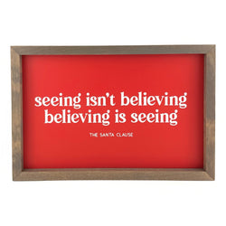 Believing Is Seeing <br>Framed Print