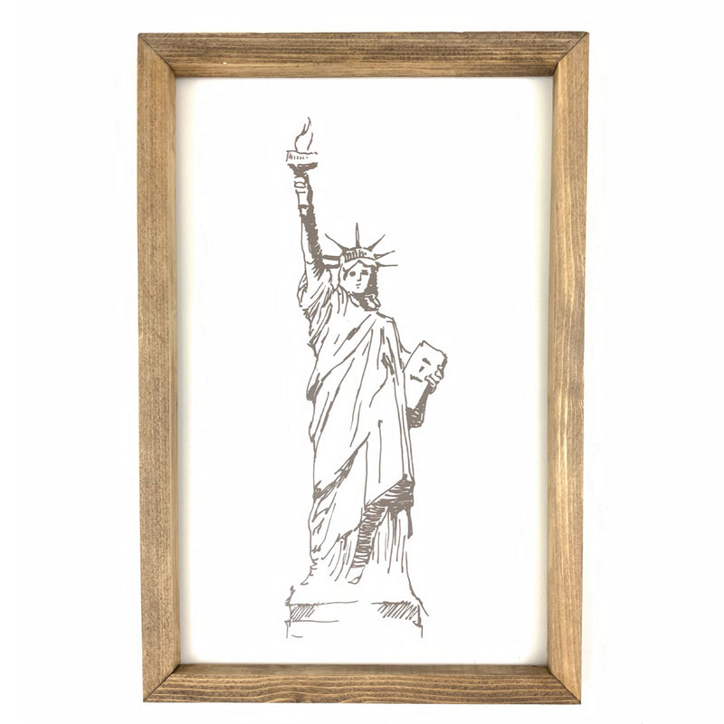 Statue of Liberty Framed Art