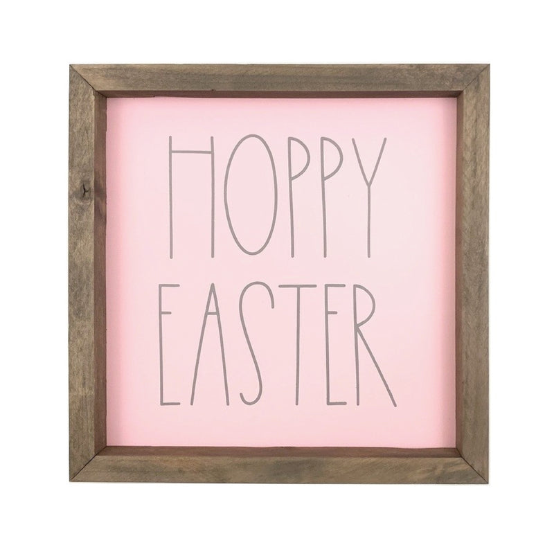 Hoppy Easter <br>Framed Saying