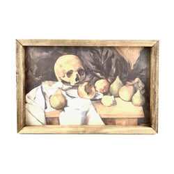 Still Life With Skull <br>Framed Art