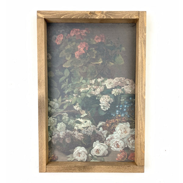 Spring Flowers <br>Framed Art