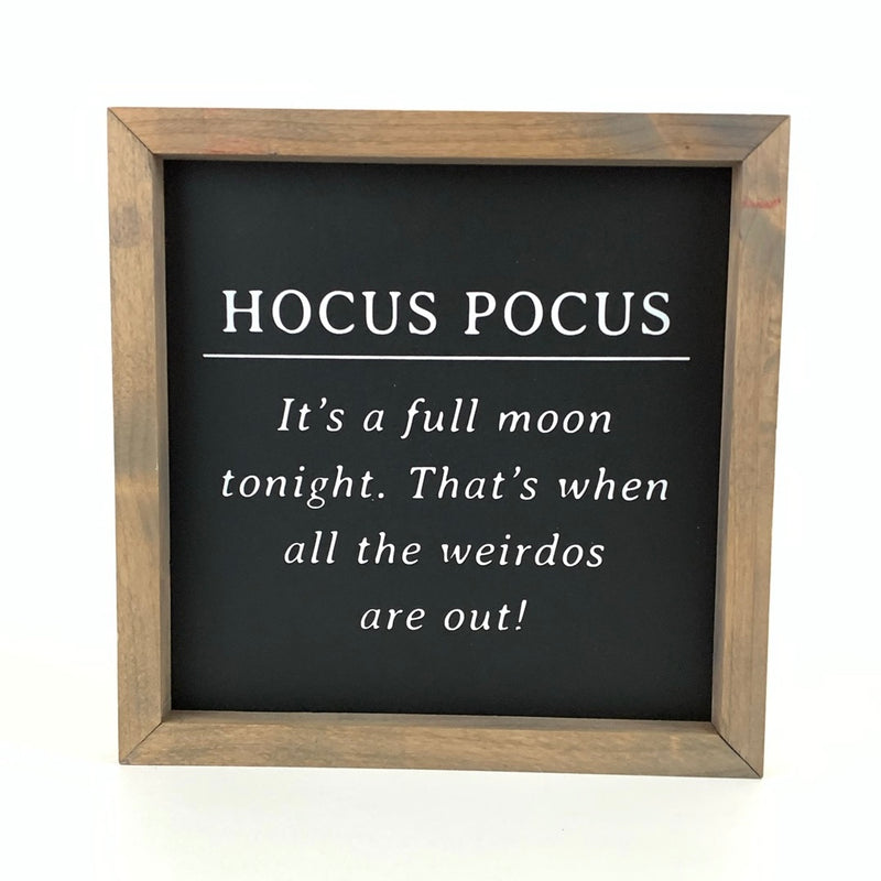 The Weirdos Are Out <br>Framed Saying