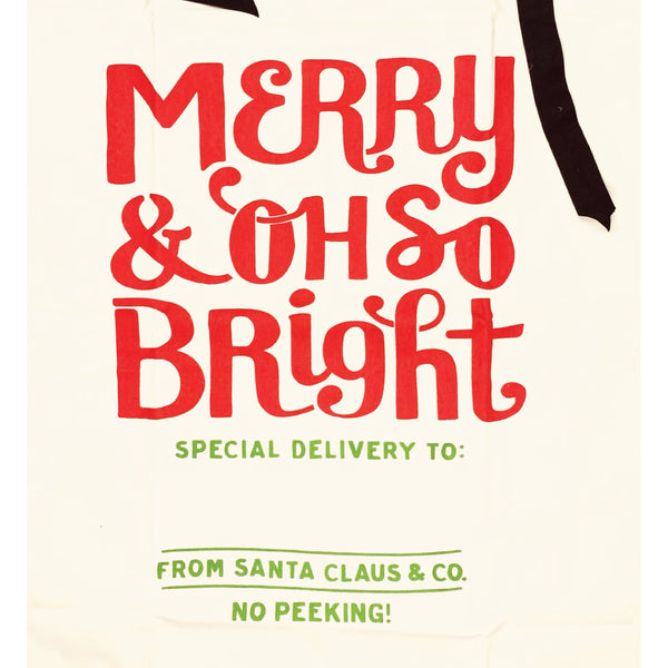 Merry & Oh So Bright Santa Bag