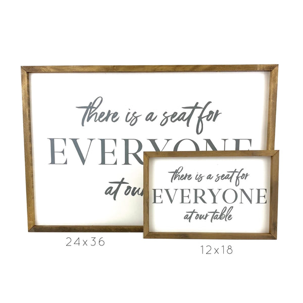 Sit Long <br>Framed Saying 1