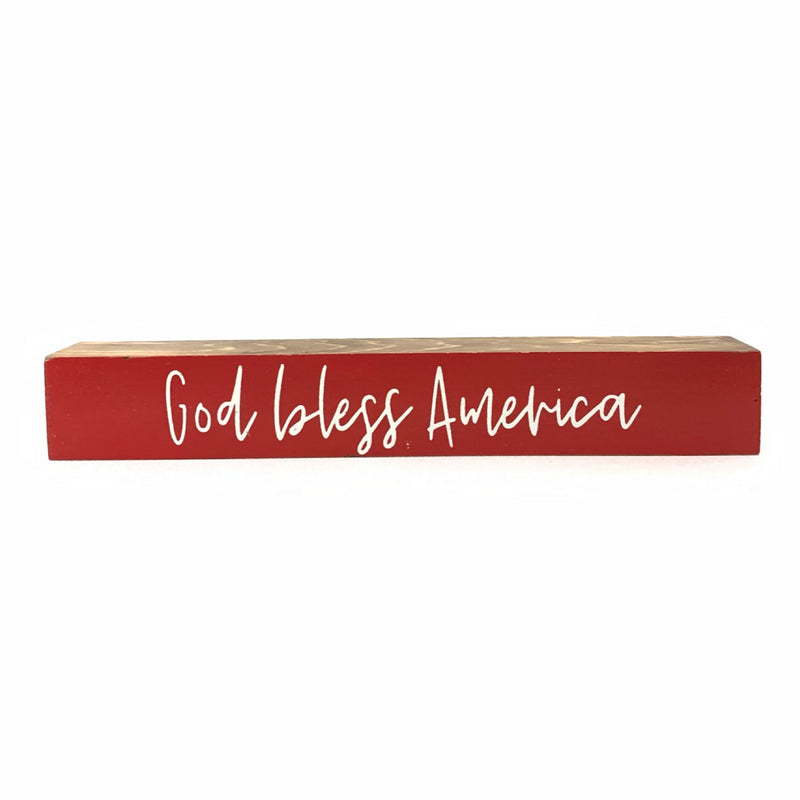 God Bless America <br>Shelf Saying