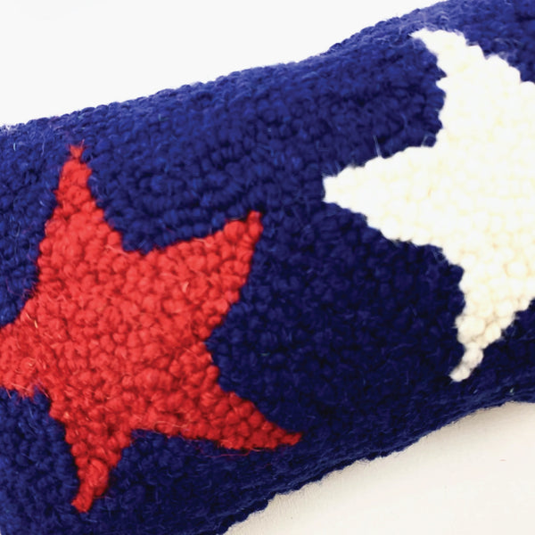 Patriotic Stars Hook Pillow