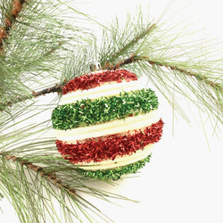 Tinsel Ball Ornament