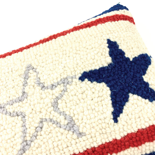 Americana Stars Hook Pillow