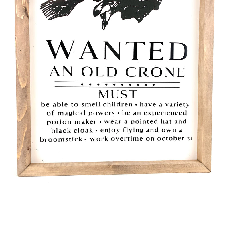 Witch Wanted <br>Framed Art