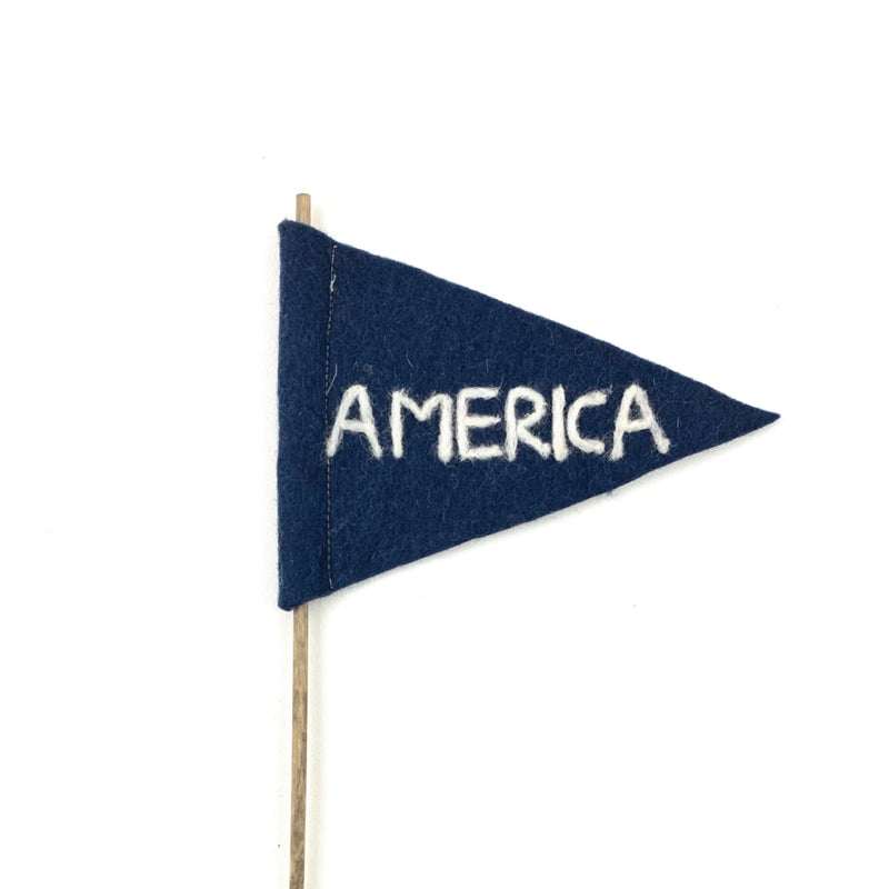 Americana Felt Flag